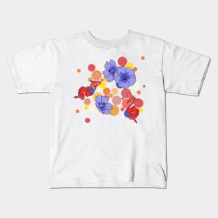 Bubbly Fishes Kids T-Shirt